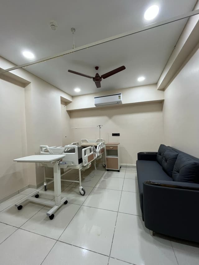Maternity Room - Bed and Sofa View