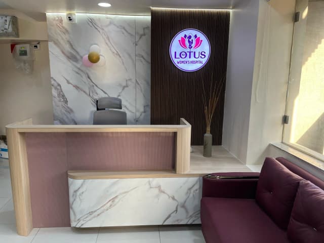 Reception Desk - LOTUS WOMEN'S HOSPITAL